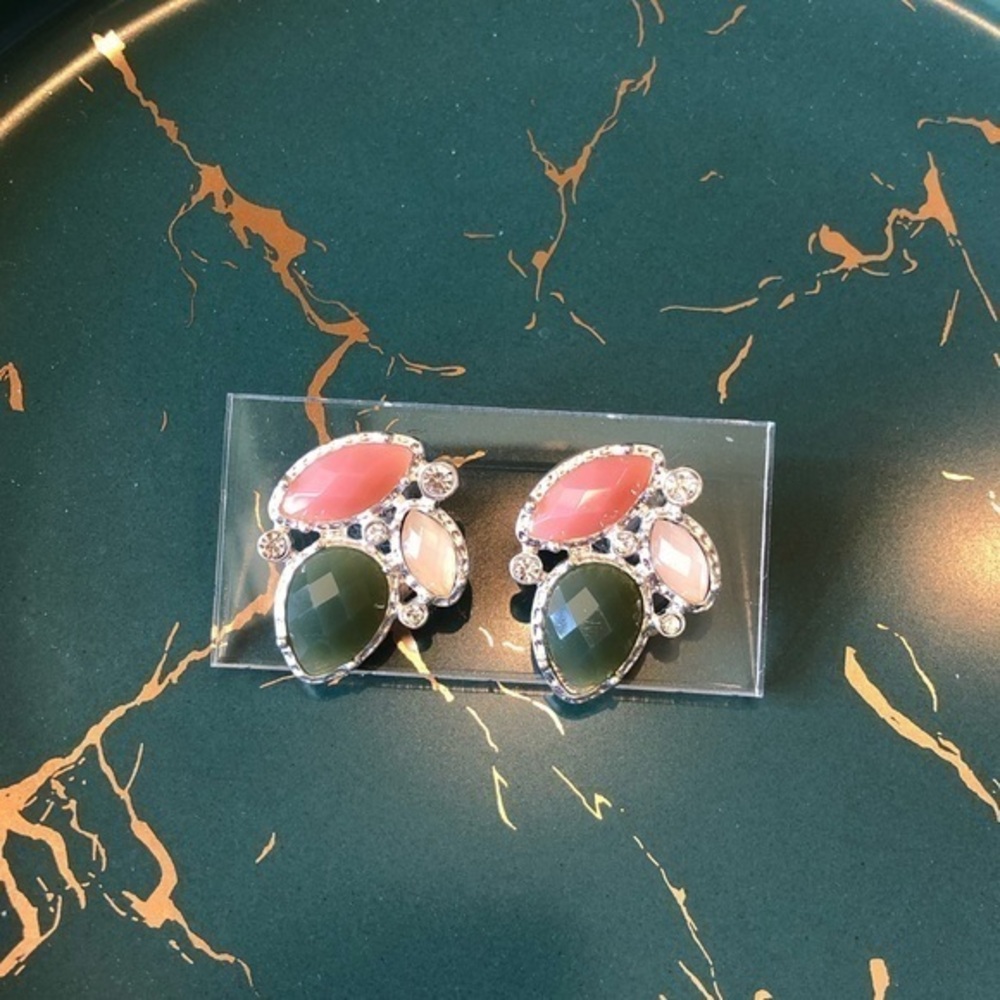 Tri-Color Earring